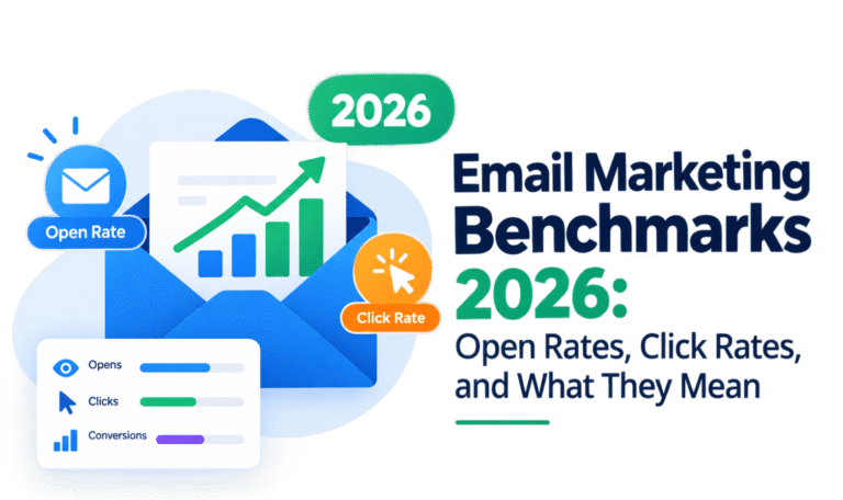 Email Marketing Benchmarks 2026: Open Rates, Click Rates, and What They Mean