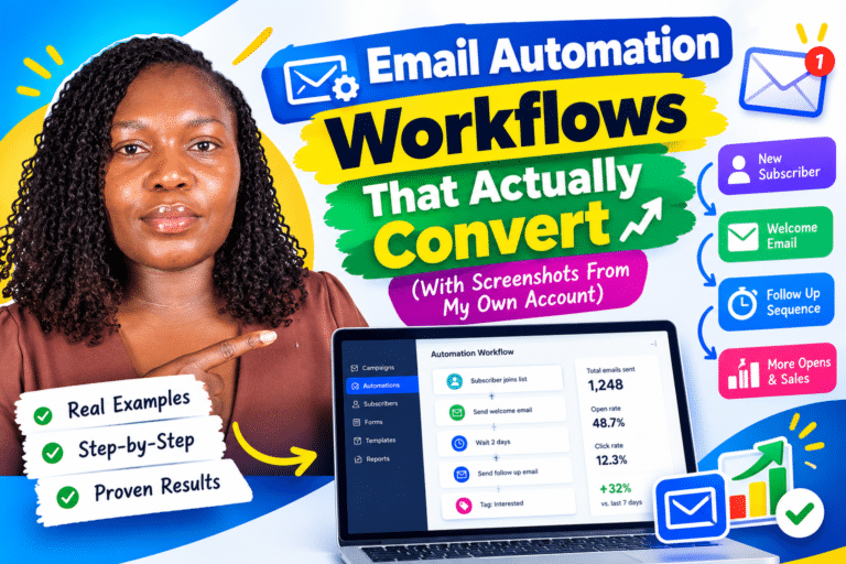 Email Automation Workflows That Actually Convert (With Screenshots From My Own Account)