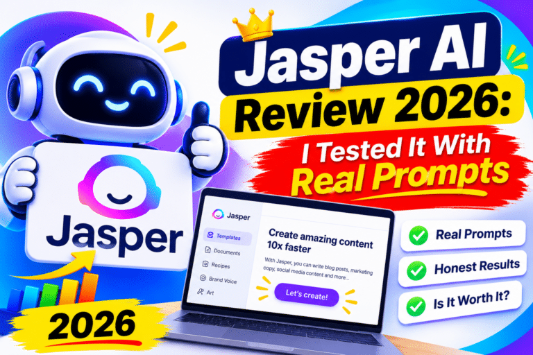 Jasper AI Review 2026: I Tested It With Real Prompts